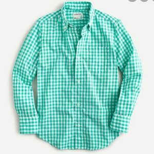 Crewcuts J Crew Lightweight Gingham Plaid Shirt 12